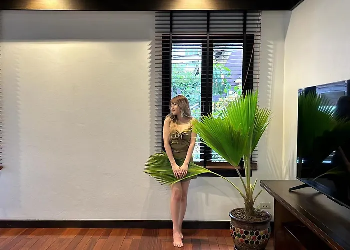 ヴィラ Cbd Private Pool Nanny Free Thai Costumes 24hrs Security Breakfast バンコク都