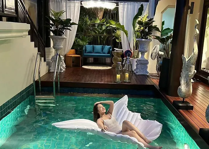 Cbd Private Pool Nanny Free Thai Costumes 24hrs Security Breakfast ヴィラ