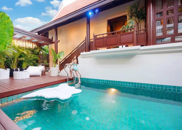 Cbd Private Pool Nanny Free Thai Costumes 24hrs Security Breakfast ヴィラ *